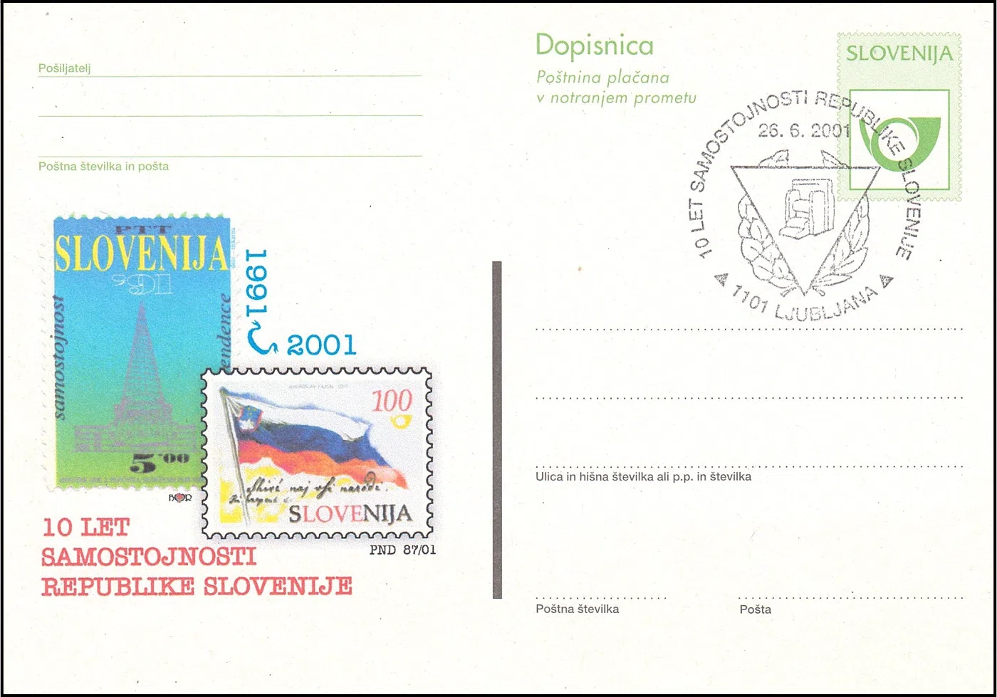 10 LET SAMOSTOJNOSTI REPUBLIKE SLOVENIJE